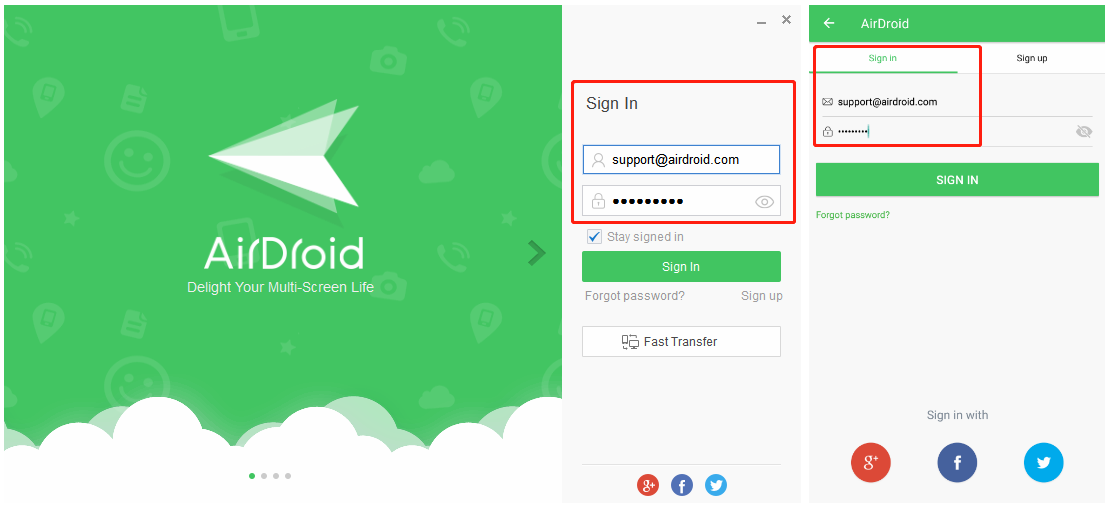 log-in-airdroid