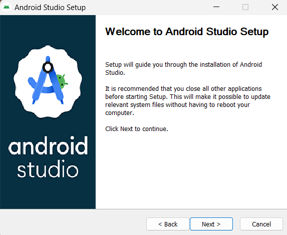 install Android Studio