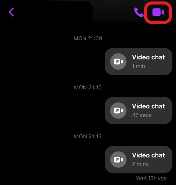 start a video call