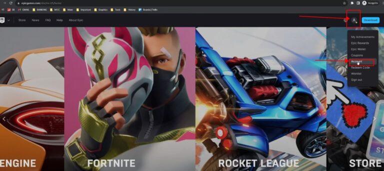 link your Epic Games account to your Xbox account