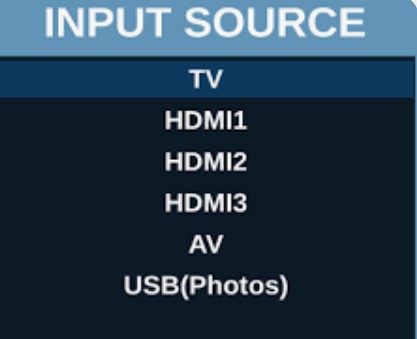 input source