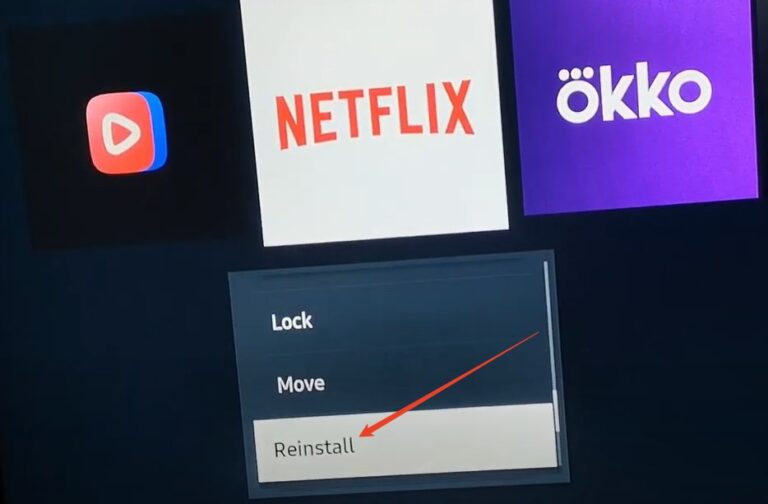 reinstall netflix