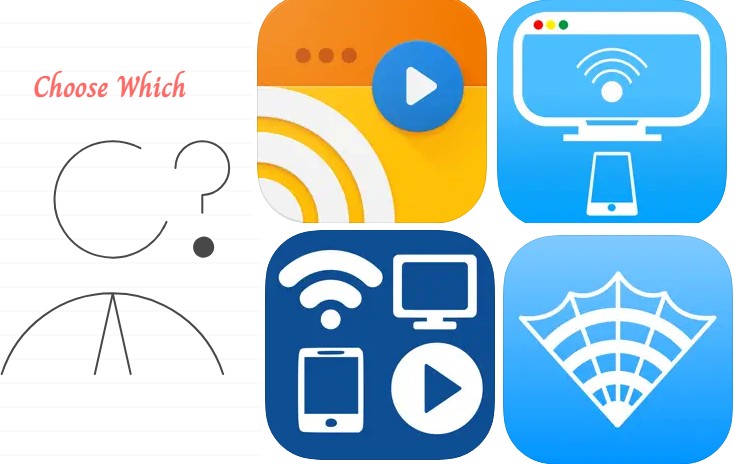 Apple TV網頁瀏覽器比較