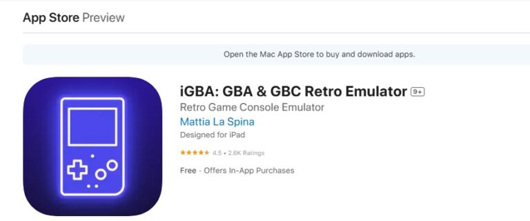 iGBA emulator